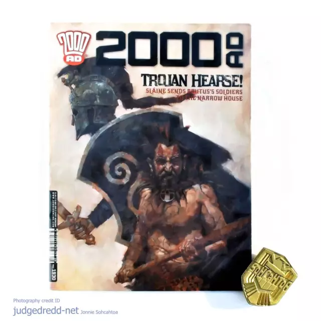 2000AD Prog 1930 Judge Dredd UK Comic Book. Very Good to Excellent (lot 4405