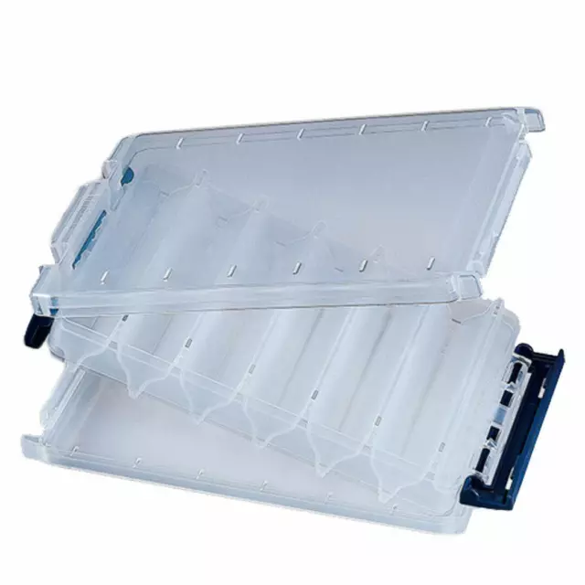 MEIHO FISHING DOUBLE Layer Bait Tackle Storage Box Plastic Clear Reversible  120 $15.68 - PicClick