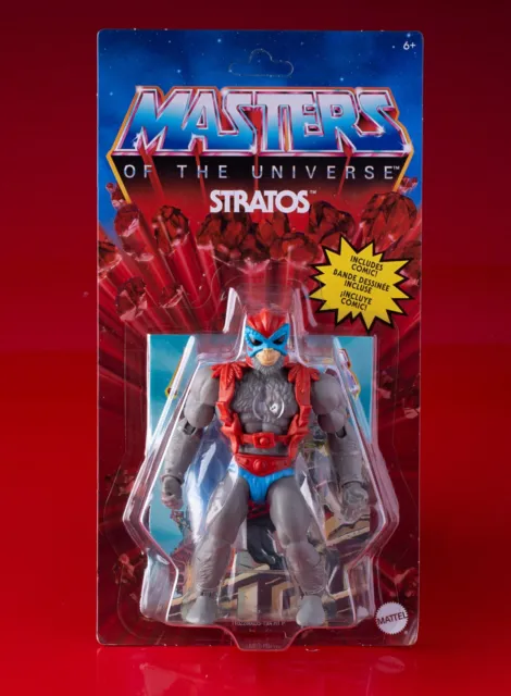 Masters of the Universe MOTU He-Man Origins Stratos EU MOSC