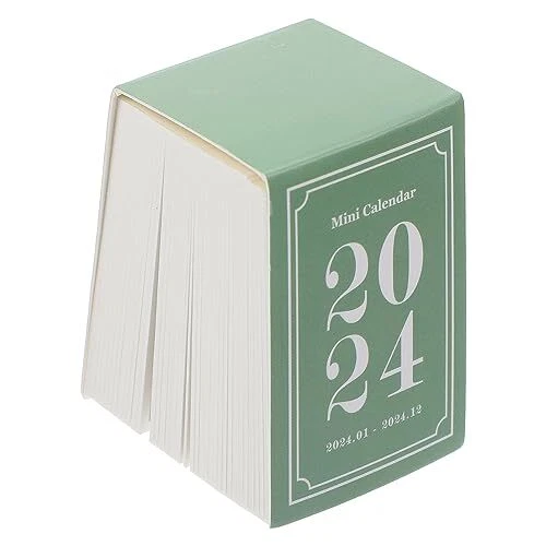 MINIATURE DESK CALENDAR 2024 Tear Off Calendar 2024 Tearoff Pages 365