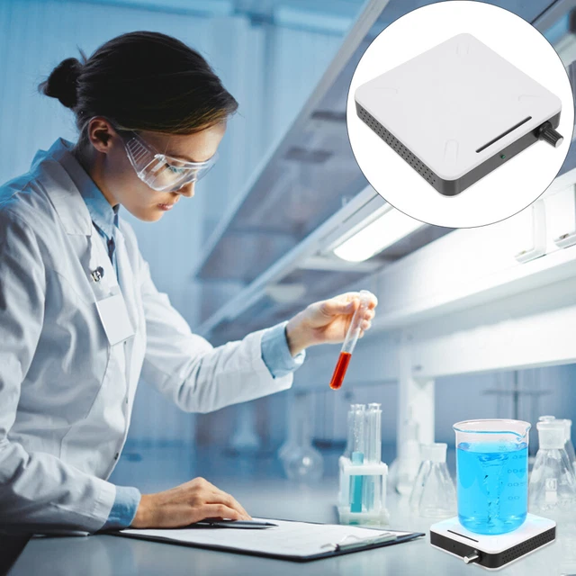 Blanche Plastique Agitateur Magnétique Laboratoire Mélangeurs De
