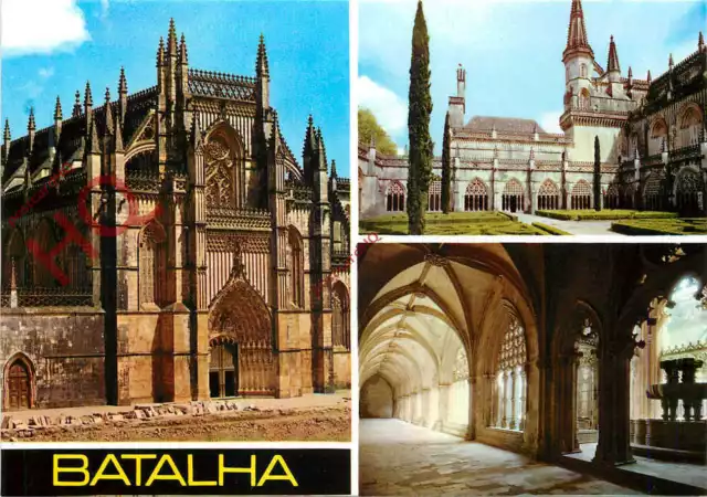 Picture Postcard_ Batalha, Mosteiro