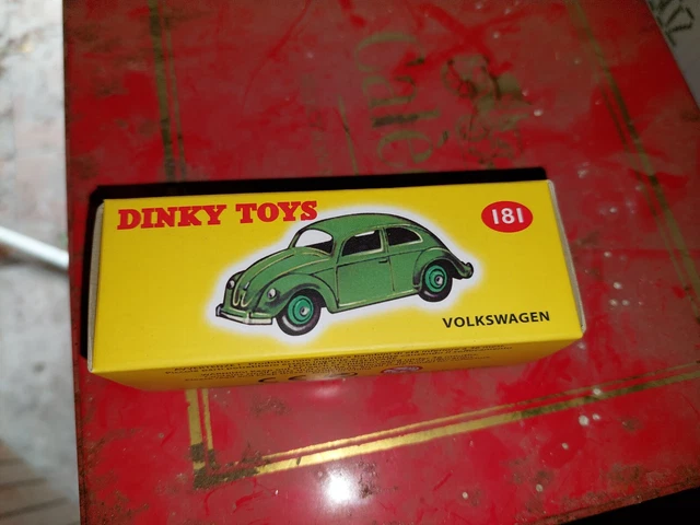 Dinky Toys Atlas VW Coccinelle Bleue 1/43 – Neuve Sous Boîte