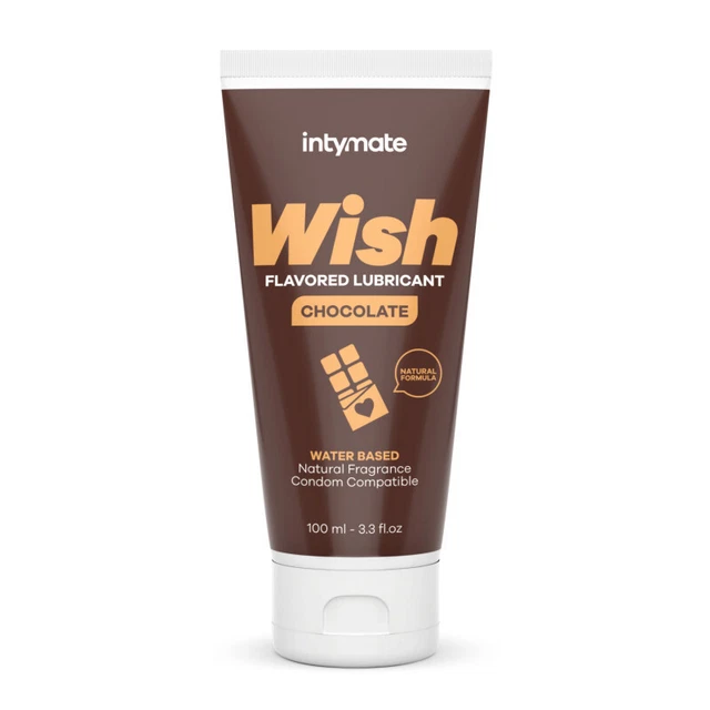 Lubrificante intimo vaginale gel sessuale anale aroma Chocolate a base acqua