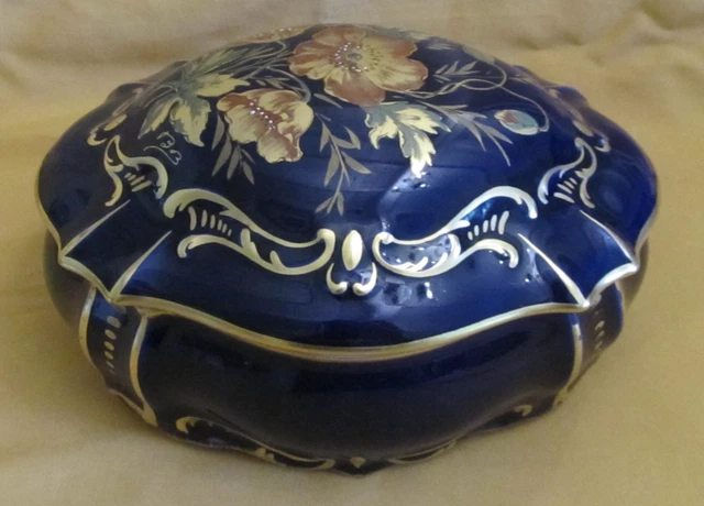 Box A.Raynaud & Cie Limoges Dekor Damon Alt China
