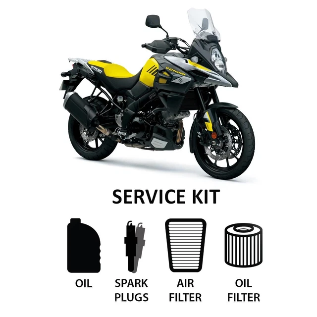 SUZUKI DL650 V-STROM 2004-2022 Motul Semi-Synth 10W40 OIL & FILTER