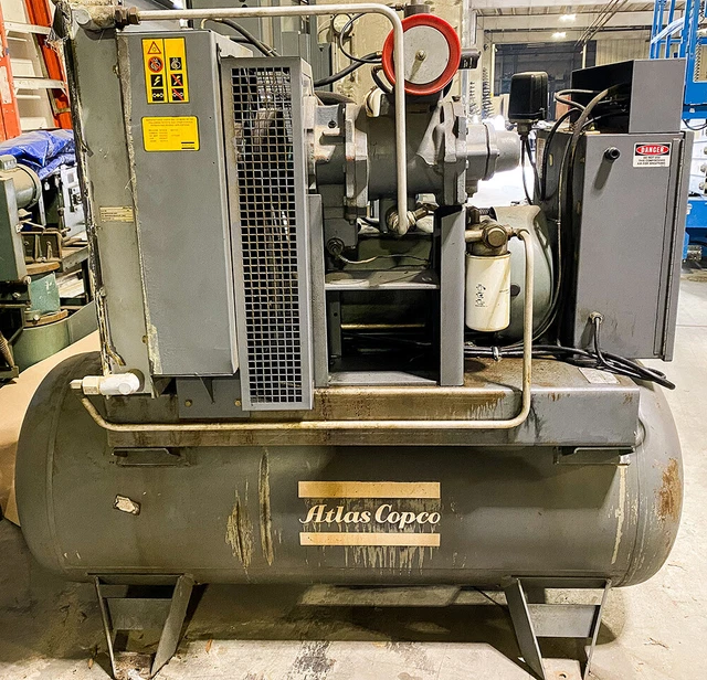 Atlas Copco GAU 15-100 Air Compressor 15HP - SOLD AS IS Atlas Copco GAU 15-100 Air Compressor 15HP - SOLD AS IS