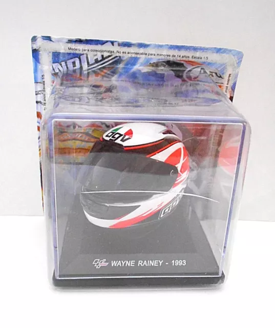Casques Moto Gp - Wayne Rainey 1993 (Vitrine Endommagée) Échelle 1/5 [013]