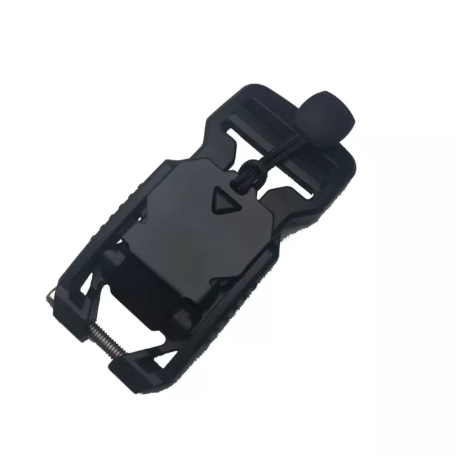 BLACK Fidlock Swivel Mount V-Buckle 25mm Pull - Magnetic Connector Fastener