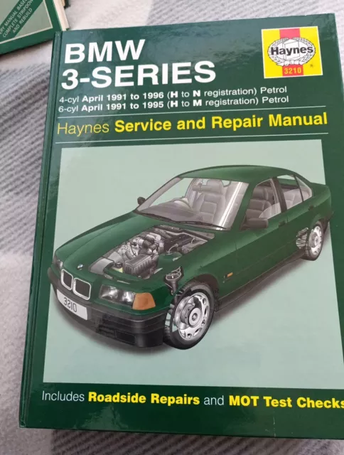 BMW 3-Series Petrol (Apr 91 - 99) Haynes Repair Manual (Paperback)