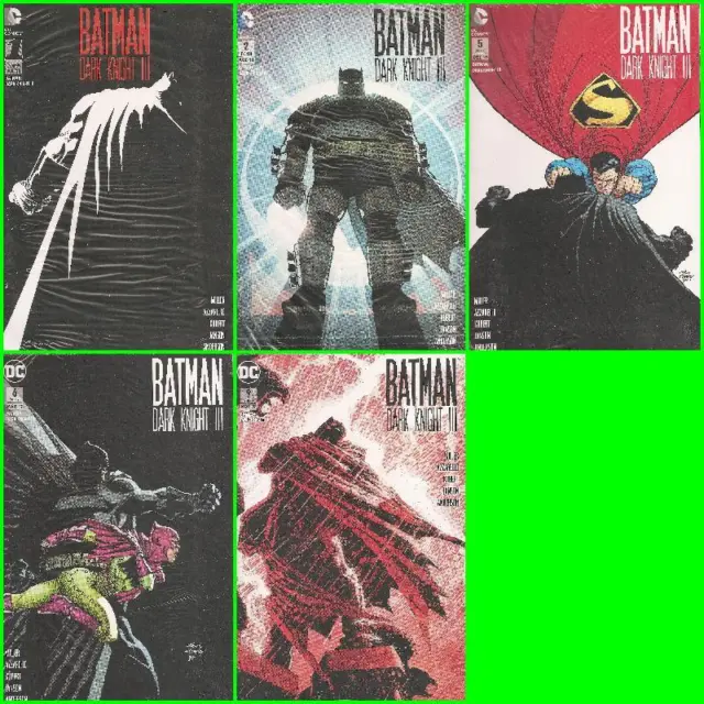 °BATMAN DARK KNIGHT III THE MASTER RACE #1-2-5-6-9 von 9 Auswahl° In German