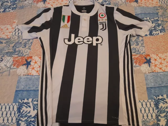 Maglia Shirt Football Calcio Juventus Home Jeep Adidas M. Scudetto Coppa Italia