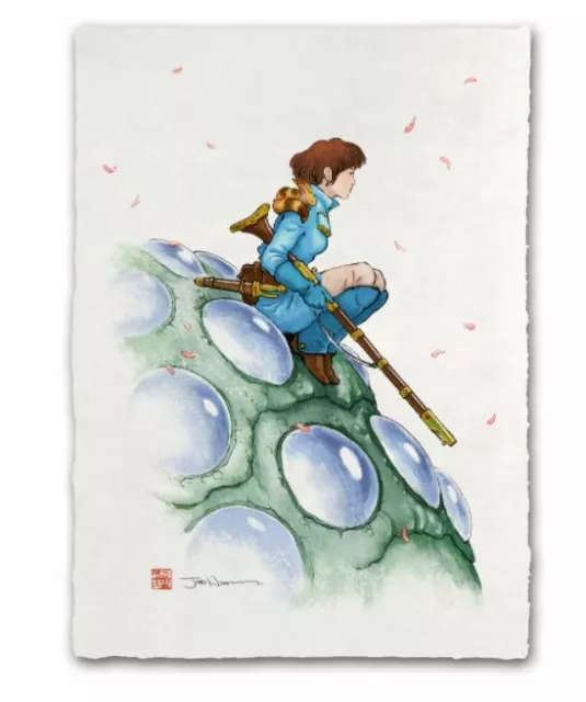 Nausicaa of the Valley of the Wind Anime Japanese Poster Print Art 12x17 Mondo