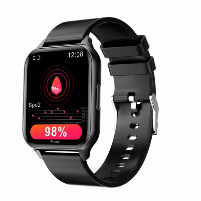 BT Blood Pressure Heart Rate Oxygen Sports Fitness Sleep Fit Smartwatch Q26