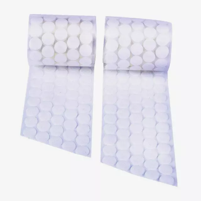 400 Pcs Sticky Glue Set Self Adhesive Hook & Loop School Office Sticky Back Coin