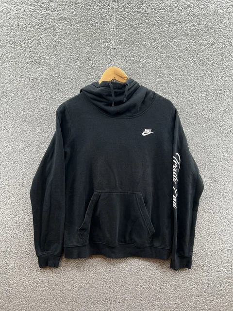 Nike Sportswear NSW Rally Funnel Neck Black Hoodie Trails End 803636-010 Size L