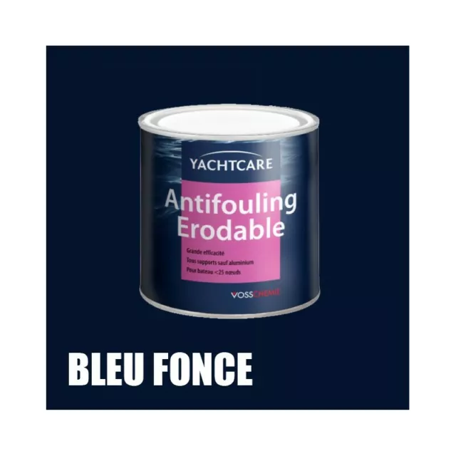 750 ml - Antifouling érodable bleu marine YACHTCARE