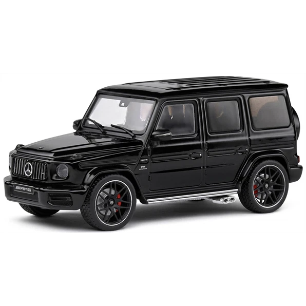 SOLIDO 1:43 Mercedes AMG G63 – Zwart Metallic, 2022, Miniatuurmodel, Verzamelobject Voor Volwassenen, Niet Geschikt Onder 14 Jaar 2 miniatura