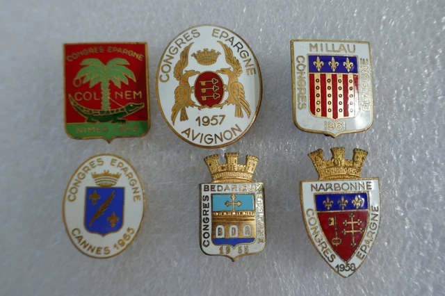 Vieux Pin's SKI CLUB FFS - Souvenir Du 50e Congrès National D'Avignon 1980