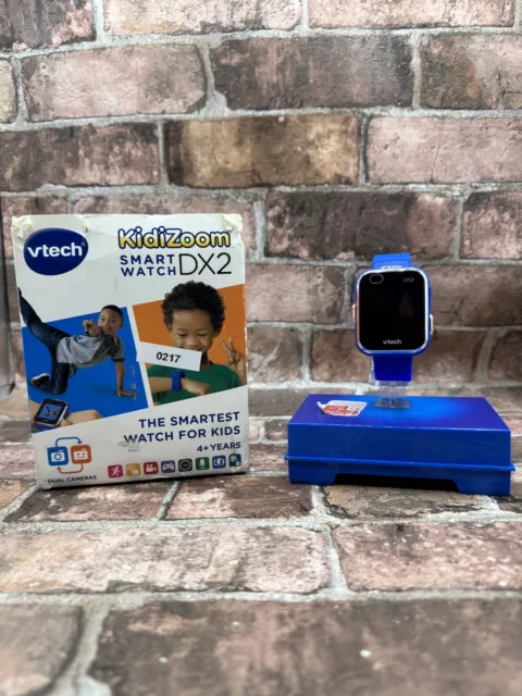 VTech Kidizoom DX2 Smart Watch - Blue Opened Never Used New