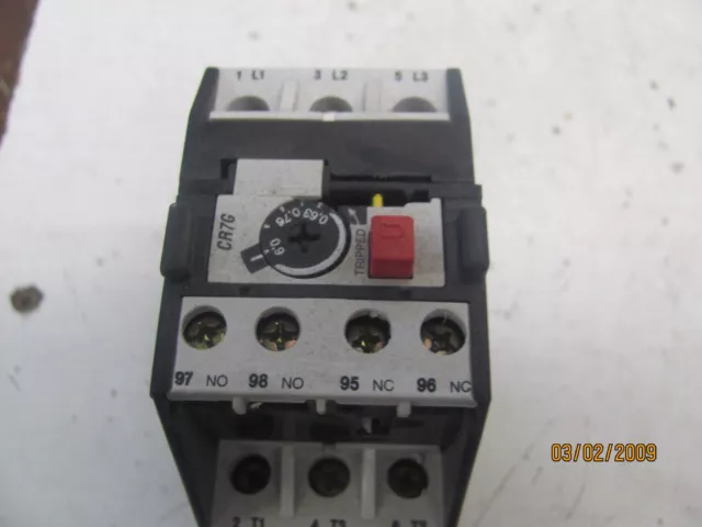 General-Electric-Ge-Cr7G1Td-1No-1Nc-0-63-0-90A-Amp-Overload-Relay