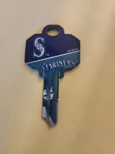 Seattle Mariners MLB house key blank Schlage