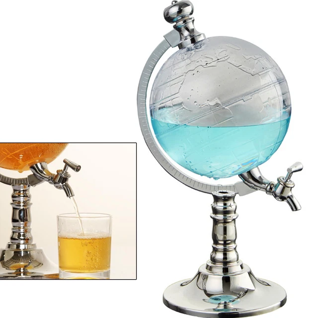 1.5L Globe Wine Decanter Dispenser Beverage Drink Liquor Wine Beer Pump