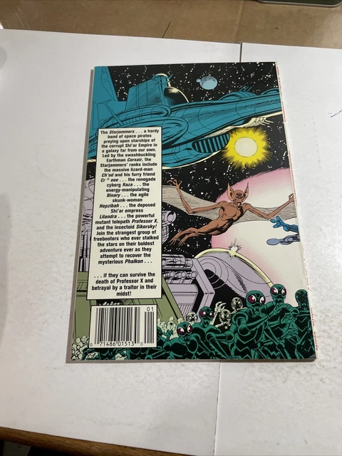 X-Men Spotlight on Starjammers #1 and 2 complete Set 4