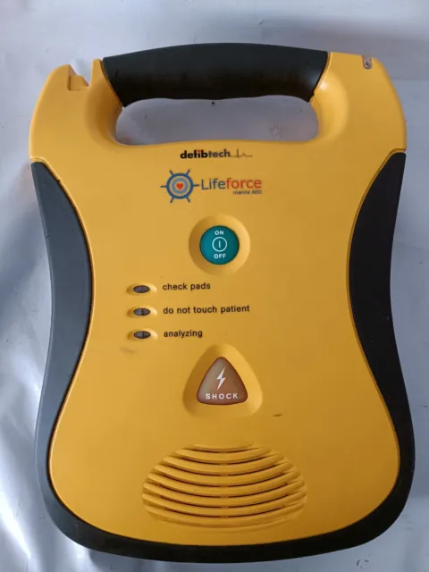 Defibtech Lifeline AED DDU 100 C (NO BATTERY) WITH BOX, FIRST KIT, 2 NOS PAD MAN