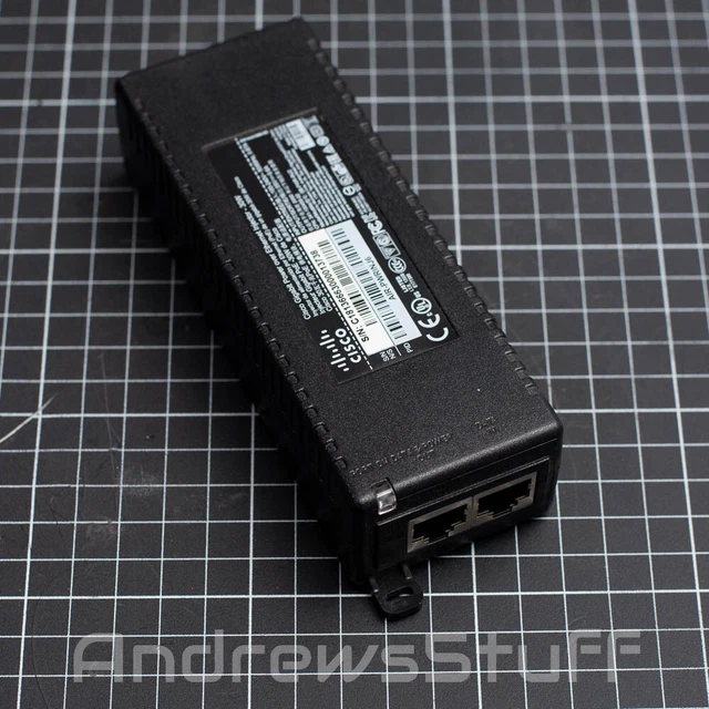 Cisco PoE Adapter Gigabit Power over Ethernet 30W AIR-PWRINJ6 V01 Power Injector