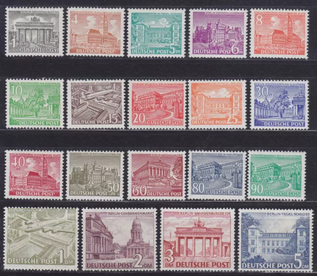 Berlin 42/60 Berlin Structures (I) Complete Mint