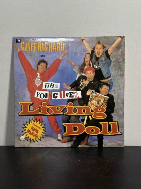Cliff Richard And The Young Ones - Living Doll (7” Vinyl, 1986)