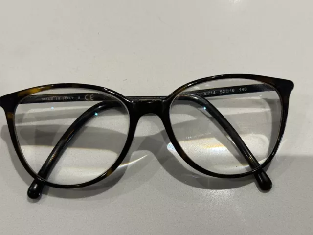 Chanel Pre Owned tortiseshell Glasses (Worn Once)