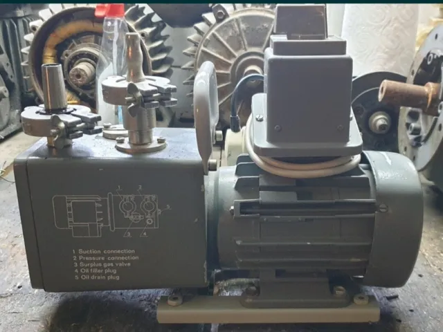 Single-phase vacuum pump 2.3m3/h motor 0.18kw /#8 1T6V 8902