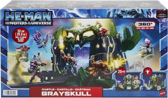 Mattel He-Man Grayskull´s Castle Masters of the Universe mit Sound & Licht HGW39