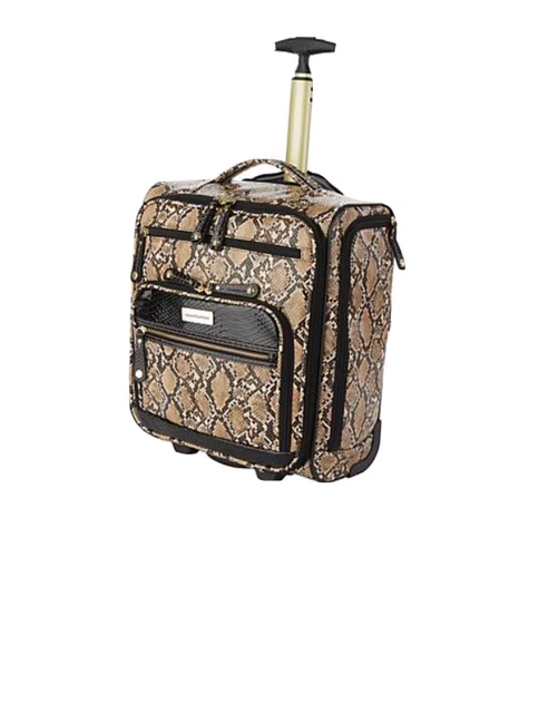 Samantha Brown Embossed Carry-On Underseater