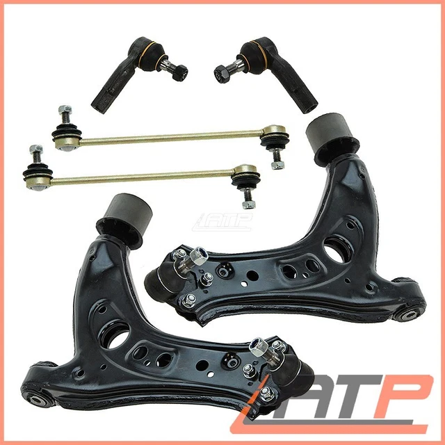 Suspension Track Control Arm Wishbone Kit 6 Pcs Front Left Right