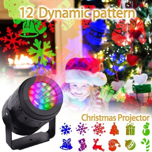 Christmas Lights Projector Light Outdoor Indoor Party LED Projection Laser Lamp