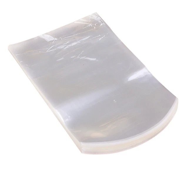 100 sacs d'emballage rétractable Sac d'emballage rétractable transparent
