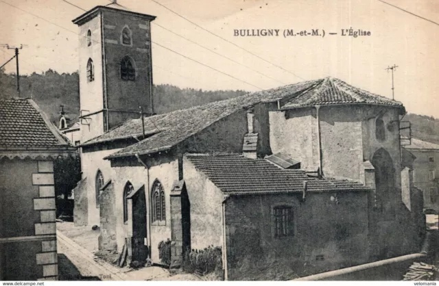 8433 cpa 54 Bulligny - L'Eglise