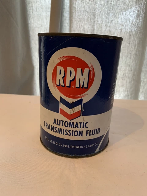 VINTAGE RPM AUTOMATIC Transmission Fluid 32 FL oz 1 quart Unopened Can