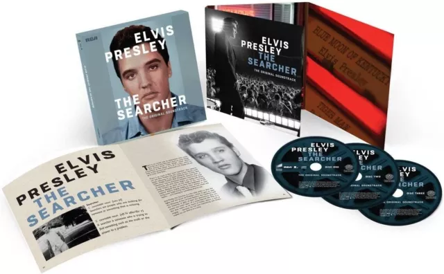 Elvis Presley ‎– The Searcher (OST) (Sealed 3CD set, dented and depressed box)