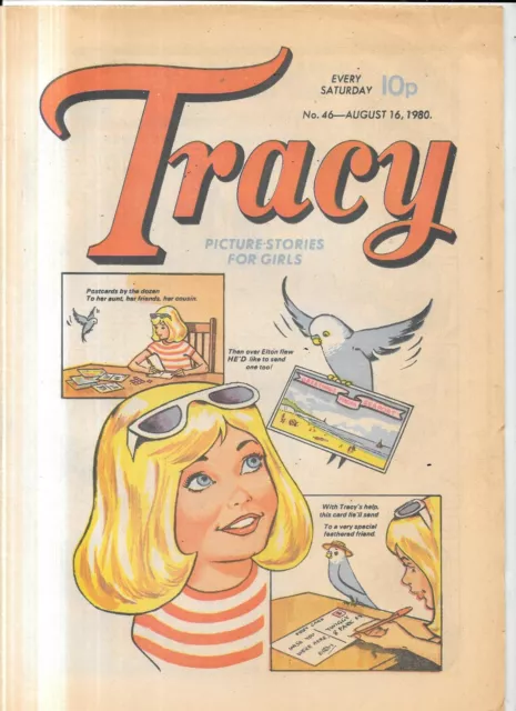 vintage Tracy girls comic No 46 Aug 16th 1980