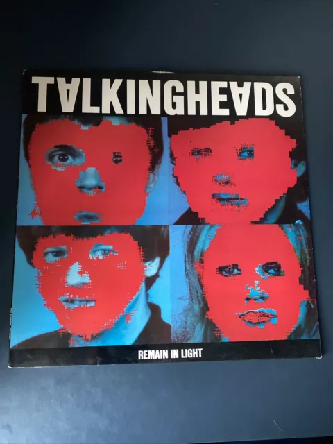 Talking Heads - Remain In Light - Original UK Vinyl LP + Printed Inner & Insert