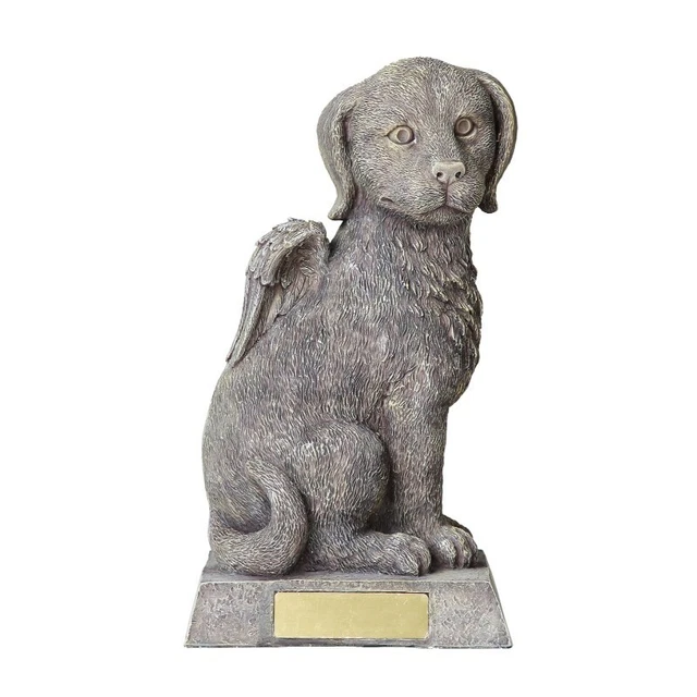 Basset Hound dog cremation urn - figurine