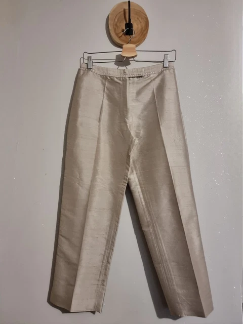 Pantalon Habillé Beige Gérard Darel Taille 42 - En Polyester/élasthanne, Fermeture éclair, Occasion Très Bon état