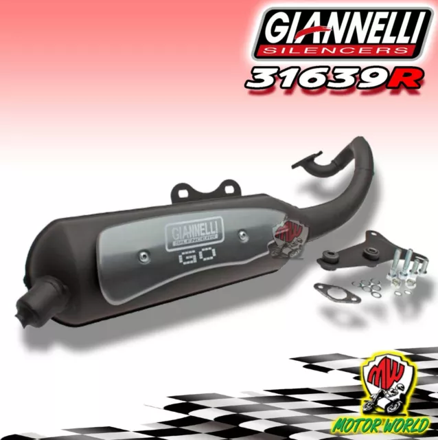 Marmitta OMOLOGATA GIANNELLI GO MINARELLI ORIZZONTALE APRILIA RALLY 50