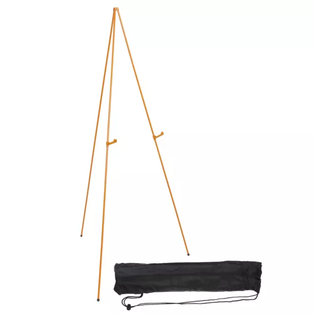 63inch Easel Stand for Painting, Art Easel Stand Large Portable Tripod, Gold