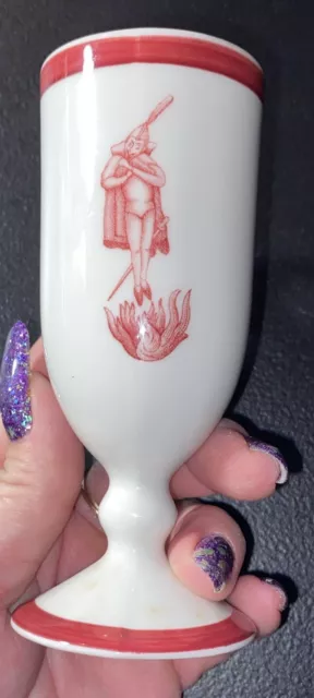 Loubat New Orleans Flaming Devil Cafe Brulot Cup Coffee Drink Free Shipping L