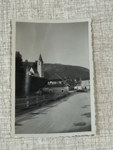 Foto Anni 30 Panorama CAMPOROSSO metri 800 Agosto 1934 tarvisio
